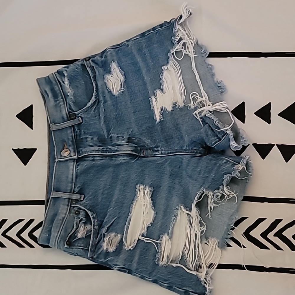 American Eagle | Highest Rise 90's Boyfriend Shorts | Size 0